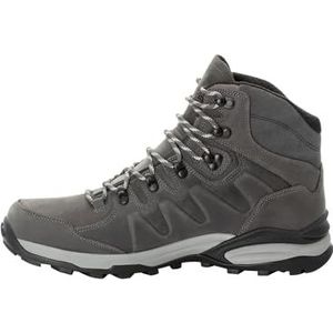 Jack Wolfskin Refugio Prime Texapore Mid M Wandelschoenen voor heren, Grijs