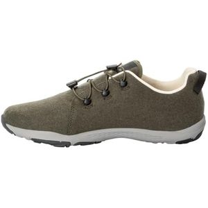 Jack Wolfskin Spirit Wool Low M Sneakers voor heren, IJsland Moss