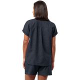 Jack Wolfskin Karana Shirt W, nachtblauw, XS Dames, Nachtblauw., XS