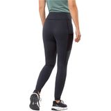 Jack Wolfskin Klintal Legging - Dames - Zwart - Ademend Materiaal