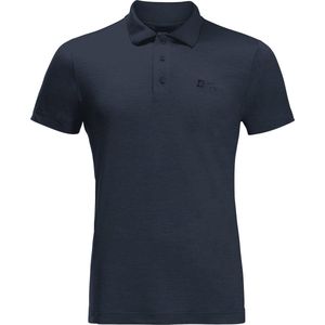 Jack Wolfskin TRAVEL POLO M Heren Outdoorshirt - night blauw