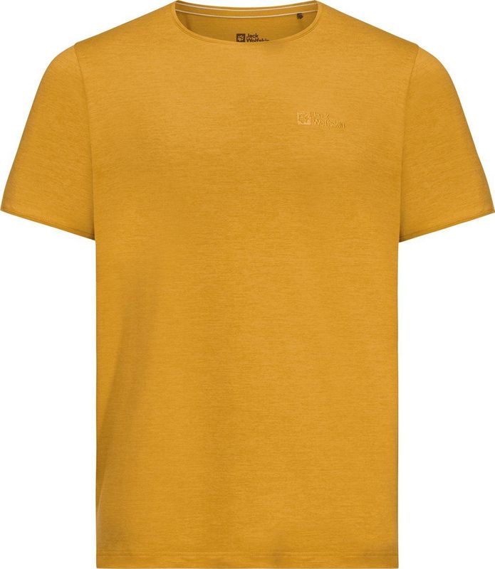 Jack Wolfskin TRAVEL T M Heren Outdoorshirt - curry