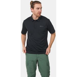 Jack Wolfskin - Delfami - Poloshirt - Korte Mouw - Lichtblauw - Katoen