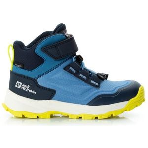 Jack Wolfskin Cyrox Texapore Mid K Wandelschoen voor kinderen, uniseks, Elemental Blue, 31 EU