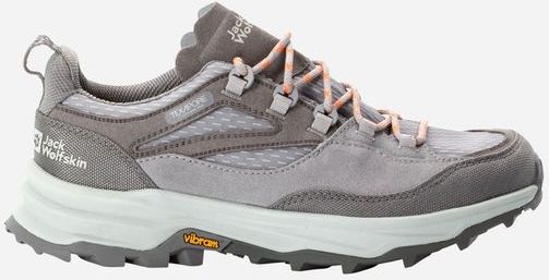 Jack Wolfskin Cyrox Texapore Low W wandelschoenen voor dames, kiezelstenen