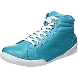 Andrea Conti Vetersneakers voor dames, aquamarine, 38 EU