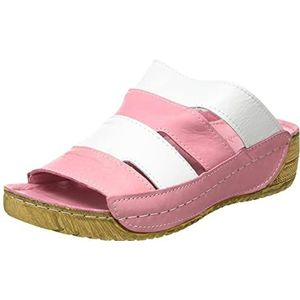 Andrea Conti dames sandalen 0775720, Roze Wit