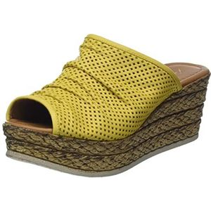 Andrea Conti Dames 1989600 sandalen, geel, 38 EU