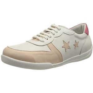 Andrea Conti Dames 0063608 Sneakers, wit roze koraal, 38 EU
