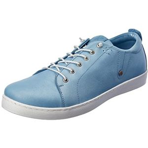 Andrea Conti Dames 0021755 Sneakers, hemelsblauw, 38 EU