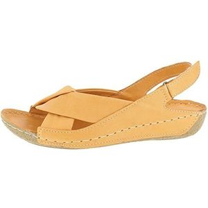 Andrea Conti Damessandalen met hak, oranje, 36 EU, oranje, 36 EU