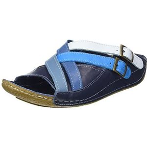 Andrea Conti Dames 0771516 sandalen, d.blauw/blauw/jeans/azuur/h.blauw, 42 EU