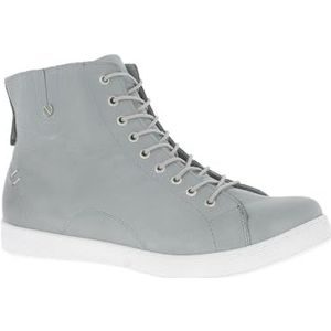 Andrea Conti High Top Sneakers voor dames, lichtgrijs, 38 EU