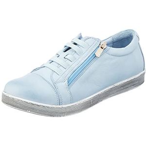 Andrea Conti Dames 0061715 Sneakers, pastelblauw, 37 EU