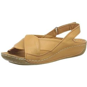 Andrea Conti Damessandalen, camel, 42 EU