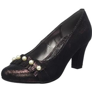 Andrea Conti dames pumps, bordeaux, 41 EU