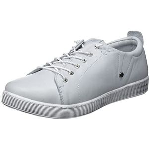 Andrea Conti dames boot sneaker, IJsblauw