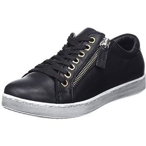 Andrea Conti Dames Laarzen Sneakers, zwart, 35 EU