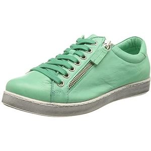 Andrea Conti Dames Boot Sneakers smaragd, 35 EU