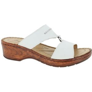 Andrea Conti Damesslippers, wit, 37 EU, Weiß, 37 EU