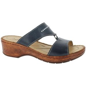 Andrea Conti Damesslippers, donkerblauw, 36 EU, D Blau, 36 EU