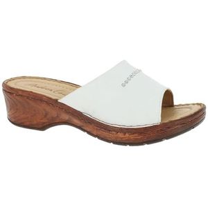 Andrea Conti Damesslippers, wit, 36 EU, Weiß, 36 EU