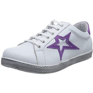 Andrea Conti Damessneaker, wit/viola, 39 EU, wit viola, 39 EU