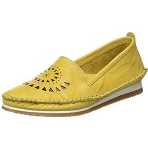 Andrea Conti dames slipper, geel, 41 EU