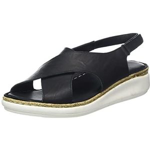 Andrea Conti Damessandalen met hak, zwart, 37 EU