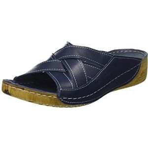 Andrea Conti Damesslippers, D Blauw