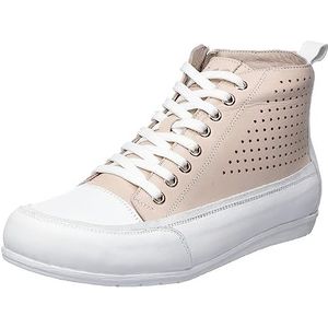 Andrea Conti Damessneakers, roze/wit