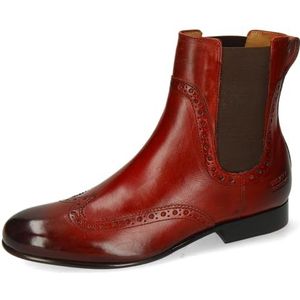 Melvin & Hamilton Dames Sally 192 enkellaars, 7 UK, Rood, 36.5 EU smal