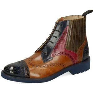 Melvin & Hamilton Amelie 17 enkellaarzen voor dames, Meerkleurig, 41 EU Smal