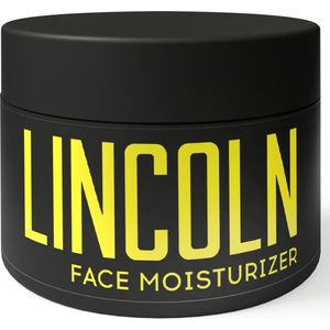 LINCOLN Dagcrème - Gezichtscrème Mannen | Anti Aging Crème met natuurlijk Hyaluronzuur, Moisturizer, Anti Rimpel Creme - 100ml