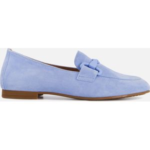 Gabor Instappers blauw Suede - Dames - Maat 36