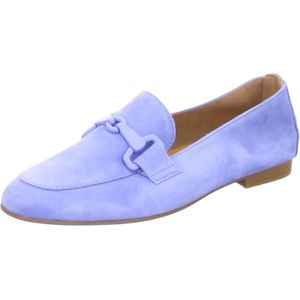 Gabor Instappers blauw Suede - Dames - Maat 41.5