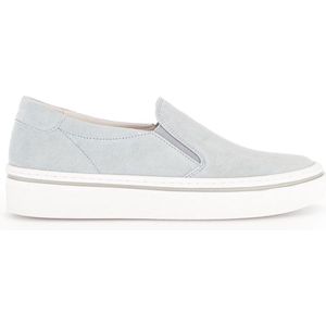 Gabor - Damesloafer - Blauw - Suède - Uitneembaar Optifit-voetbed