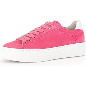 Gabor - Veterschoenen Laag - Fuchsia - Leer