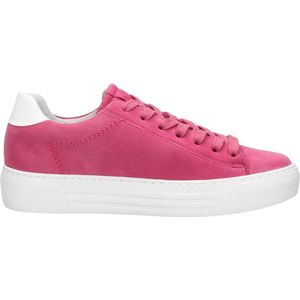 Gabor - Veterschoenen Laag - Fuchsia - Leer