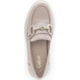 Gabor - Beige Leren Loafers