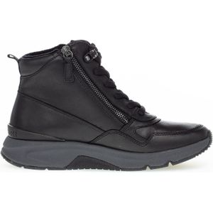 Gabor rollingsoft sensitive 96.888.57 - dames rollende wandelsneaker - zwart - maat 38.5 (EU) 5.5 (UK)