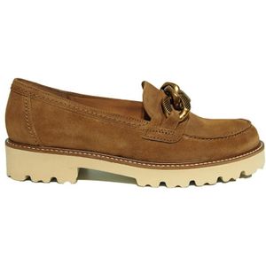 Gabor Damesslippers, halfhoge schoenen, Bruin Lion, 38.5 EU