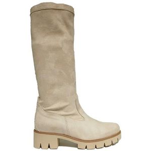 Gabor, Schoenen, Dames, Beige, 40 1/2 EU, Beige Textiel Sportlaars Comfort