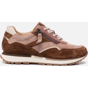 Gabor - Veterschoenen Laag - Roze - Leer