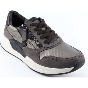 Mephisto - Vito - Sneakers - Taupe - Leer - Uitneembaar Voetbed