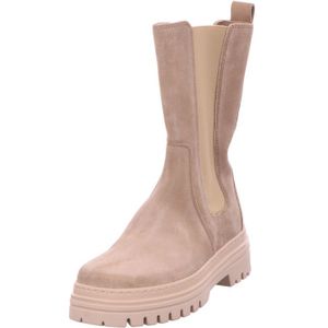 Gabor Dameslaarsjes, Chelsea laarzen, afneembare inlegzool, beige Desert, 40.5 EU