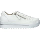 Ton & Ton Tara Lage sneakers - Leren Sneaker - Meisjes - Wit - Maat 22