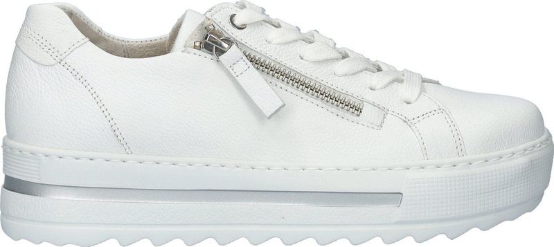 Ton & Ton Tara Lage sneakers - Leren Sneaker - Meisjes - Wit - Maat 22