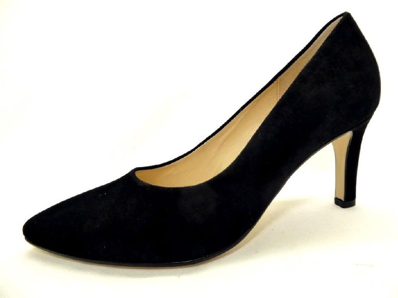 Gabor Pumps Zwart Suede - Dames - Maat 40