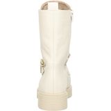 Gabor Veterboots Dames Laarzen Damesschoenen - Leer - 92 743 60 - Wit